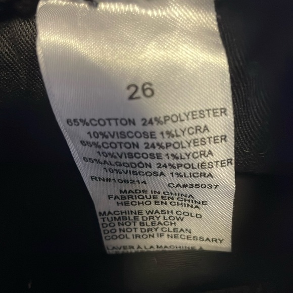 Sam Edelman The Kitten Black  Skinny  Ankle Jeans with Velvet Hemline-#1966 - Picture 6 of 15